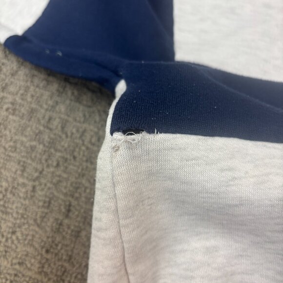 Vintage San Francisco Pullover Fleece Sweater Medium Quater Zip Lightweight 90s - Picture 3 of 11